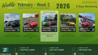 GT7|Weekly Challenges|February - Week 2|Cars & Setups(1.67)