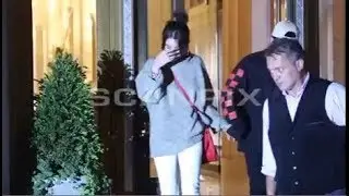 Selena Gomez & The Weeknd Holding Hands Leaving Nobu In New York, NY 9/3/2017