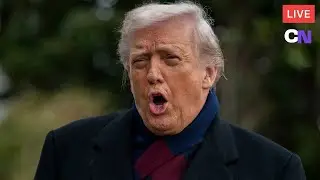 MOMENTS AGO: Trump holds White House gaggle