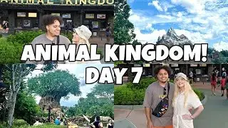 Walt Disney Vlog!✨ Animal Kingdom!🌳Expidition Everest, Flight of Passage, Dinosaur & Yak and Yeti!🦁🎢