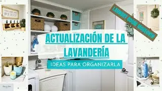 💗 COMO ORGANIZAR & DECORAR UNA LAVANDERÍA PEQUEÑA| LAUNDRY ROOM MAKEOVER | IDEAS PARA TU LAVANDERÍA