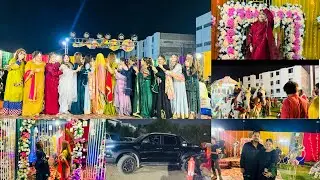 Alhumdullilah grand mehendi event | dulhe ne dulhan ko dala car gift kardi | dhamake dar entry|