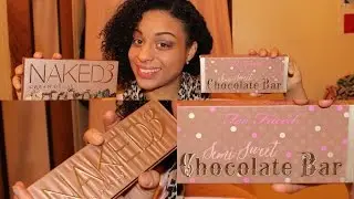 Urban Decay Naked 3 vs Too Faced Chocolate Pallette