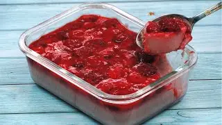 Вкусный домашний клубничный десерт, который я никогда не устану есть Без духовки! Никакого желатина!