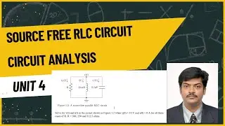 source free parallel RLC circuit