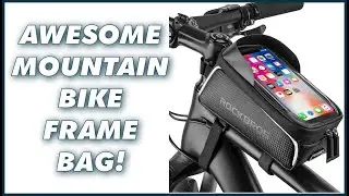 ROCK BROS Mountain Road Bike Phone Bag Review - Best Waterproof Frame Bag for Phones Under 7
