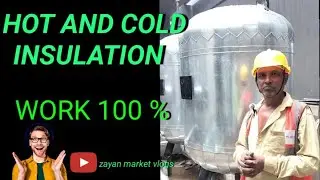 Hot and Cold insulation kaise hota Hai|AC pipe insulation workkarne ka Tarika |@zayanmarketvlogs1992