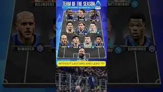 Serie A Team of the Season #football #soccer #italy #seriea #lautaro #inter #juve #napoli #atalanta