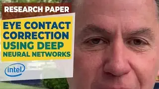 Eye Contact Correction using Deep Neural Networks