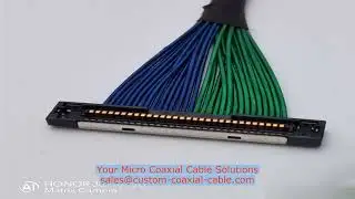 micro-coax cable 0.8 mm connector pitch 耐圧チューブ 医療 45-ohm micro-coax engineer‑to‑order odm jdm odm ca