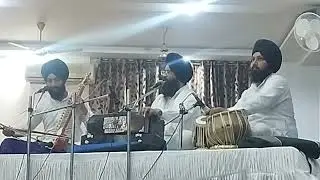 ਤੇਰਾ ਕੀਆ ਮੀਠਾ ਲਾਗੈ।tera Kia meetha lagay.BHAI(Dr.) AJAY PAL SINGH HOSHIARPUR WALAY #hajuriragi