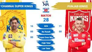 CSK vs PBKS Head To Head Match Winning Records Comparison Video