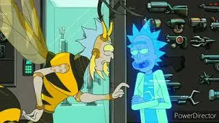 Rick & Morty (2013) - S04E01 - Regular Rick, Wasp Rick & Morty vs. Assimilated Hologram Rick