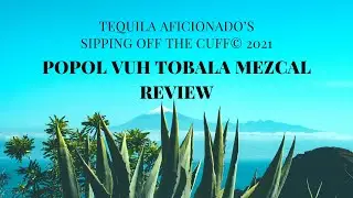 Popol Vuh Tobala Mezcal Review