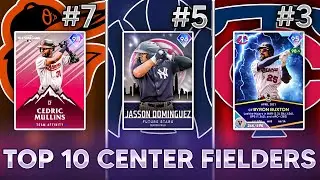 RANKING THE 10 BEST CENTER FIELDERS (CF) IN MLB THE SHOW 21 DIAMOND DYNASTY!