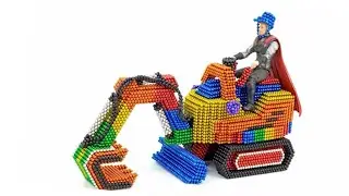 Mini Magnet JCB 🚜 | Fun Kids Construction Video 🧲 | kids video | kidzyroo New video