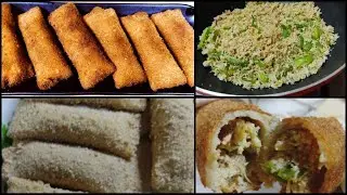 Bread Chicken Cheese Mayo Roll Recipe- Easy and tasty Iftar Recipe