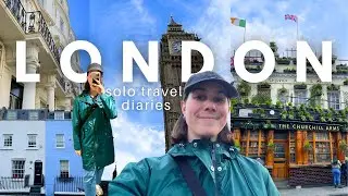 Solo Day in London 🇬🇧 (solo travel diaries)