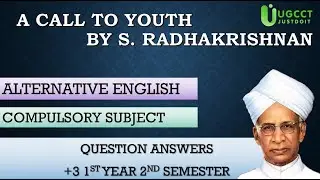 A call to youth Question answer / Alternative English AECC 2 +3 1ST YEAR 2ND SEMESTER#trending#aecc2