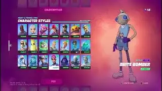 Finally getting all the styles for tuna fish fortnite