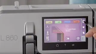 This BERNINA L860 is amazing to use! Learn more about the best features... #BERNINA #SERGER