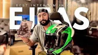 EJEAS Q8 Intercom First Impressions & Helmet Installation 😍 Sunday Ride ke baad parcel mila 🎁 VLOG