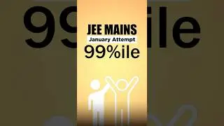 JEE Mains 2026 99 Percentile Strategy🔥| Most Important Chapters, PYQs | IIT Motivation #shorts