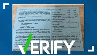 Verify: Yes, CMPD Animal Care and Control will send you a postcard to register your pet