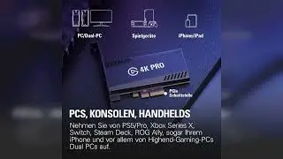 Rezension: Elgato 4K Pro, Interne Capture-Karte: 8K60-Passthrough/4K60 HDR10 mit ultraniedriger L...