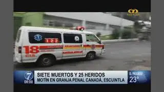 Siete muertos en mot&iacute;n de granja penal Canad&aacute;