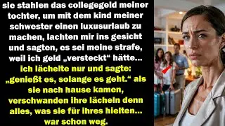 meine familie stahl das collegegeld meiner tochter – doch meine rache traf sie, als sie zurückkamen