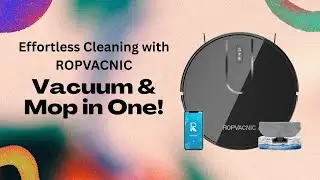 ROPVACNIC Robot Vacuum Cleaner and Mop Combo Review