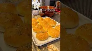 Soft & Garlicky Homemade Hamburger Buns