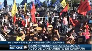 Ramon Nene Vera realiz&oacute; un acto de lanzamiento de la campa&ntilde;a de cara a las elecciones del 2015