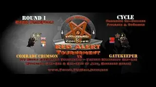 Hecthor Doomhammer's OpenRA Red Alert 1vs1 Tournament Round 1 [Comrade Crimson vs Gatekeeper]