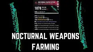DL2 Best Exotic Nocturnal Weapon Farming Methods