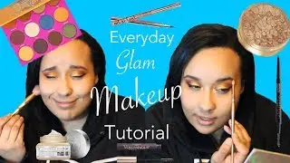 MY EVERYDAY GLAM MAKEUP TUTORIAL | SUNSET EYES