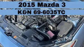 2015 Mazda 3 K&N Cold Air Intake Install