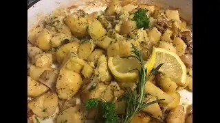 Potatoes & squid recipe tasty and delicious ( Krompir sa lignjama veoma ukusno jelo)