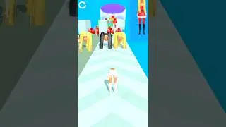 Make Clause Girl Run #shorts #games