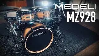Medeli MZ928 electronic drums first playing at Spytunes Recording Studio