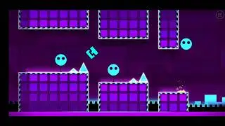 Completed all levels in Geometry Dash Meltdown on my phone                                       COM