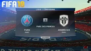 FIFA 18 - Paris Saint Germain vs. Angers SCO @ Parc des Princes