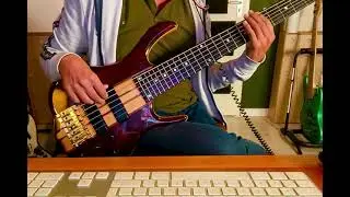 Ken Smith bass tuned in ‘A’.