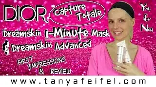 Dior | Capture Totale | Маска Dreamskin 1-Minute Mask и Advanced Perfect Skin Creator | Таня Фейфель