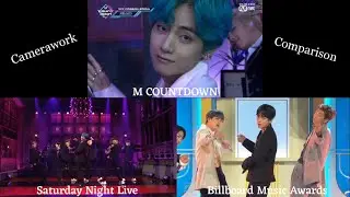 BTS - &lsquo;Boy With Luv&rsquo; Mnet vs. SNL vs. BBMA&rsquo;s Camerawork & SFX (LIVE) [2019]