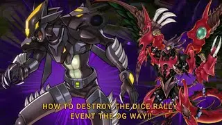 How To Destroy The Newest Yu-Gi-Oh! Event  Dice Rally In Master Duel Combos + Deck list included!!