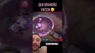 ULTIMATE INSANA DO VIKTOR! PENTAKILL MAIS CLEAN QUE VOC&Ecirc; VER&Aacute; COM ELE!  #viktor #lolbr #lolbrasil