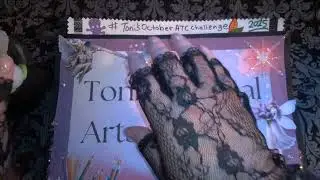 Witch index card #tonisOctoberATCchallenge day 15