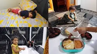 My Weekday Morning Routine in Tamil - What I Pack in Maha's Lunch & Snacks Box